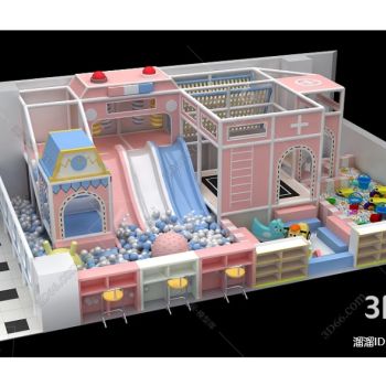 Nhà liên hoàn mini chủ đề bánh kẹo 16