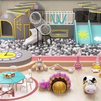 Nhà liên hoàn mini chủ đề hiện đại 02