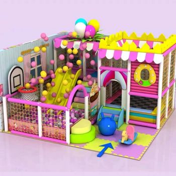 Nhà liên hoàn mini chủ đề bánh kẹo 06