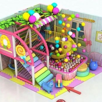 Nhà liên hoàn mini chủ đề bánh kẹo 08
