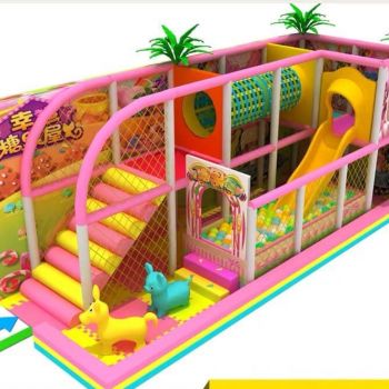 Nhà liên hoàn mini màu hồng ngọt ngào 02
