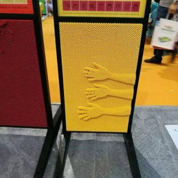 Tường Pin screen tạo hình