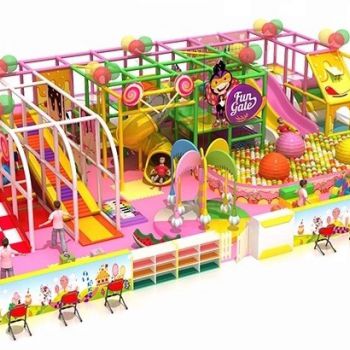 Nhà Liên Hoàn Chủ Đề bánh kẹo 05