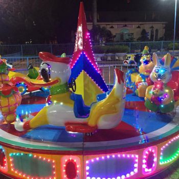 Mâm xoay 5 con thú 02