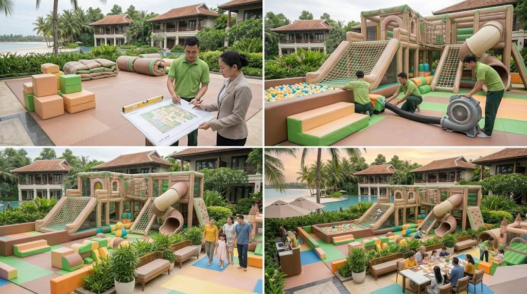 quy-trinh-thiet-ke-va-lap-dap-nha-phao-cho-resort